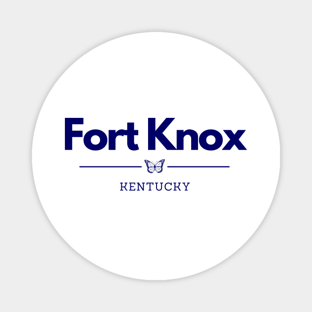 Fort Knox, Kentucky // Dear Military Spouse Magnet by Dear Military Spouse 